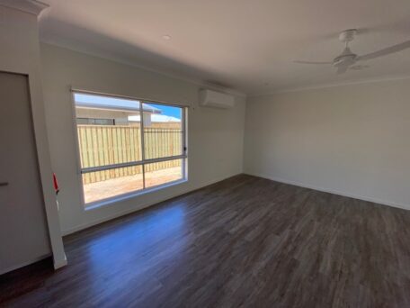 Accessible Logan, open plan living and dining space